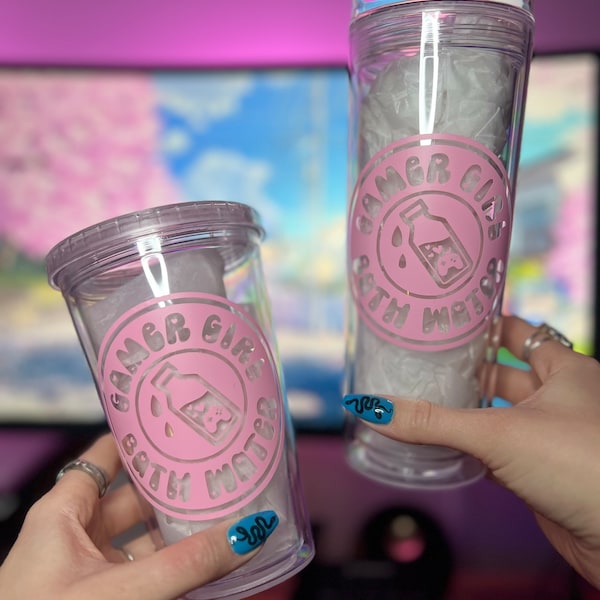 Gamer Girl Bath Water Etsy