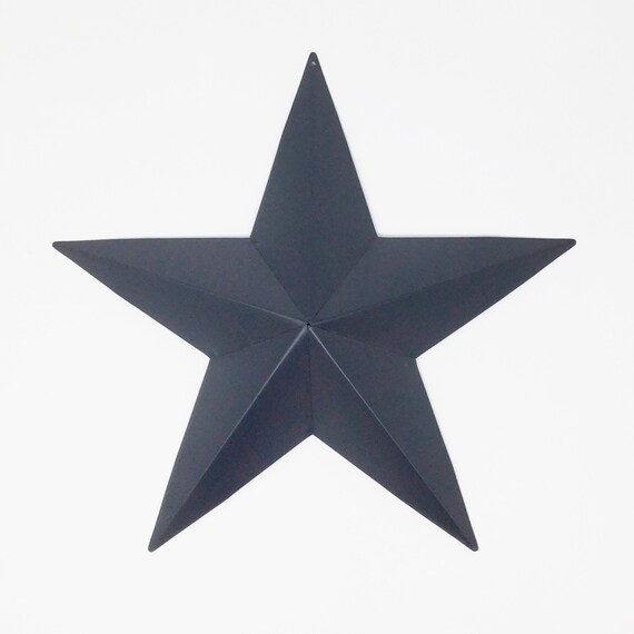 Metal Barn Stars 12 Inch And 8 Inch Rustic Stars Distressed Etsy