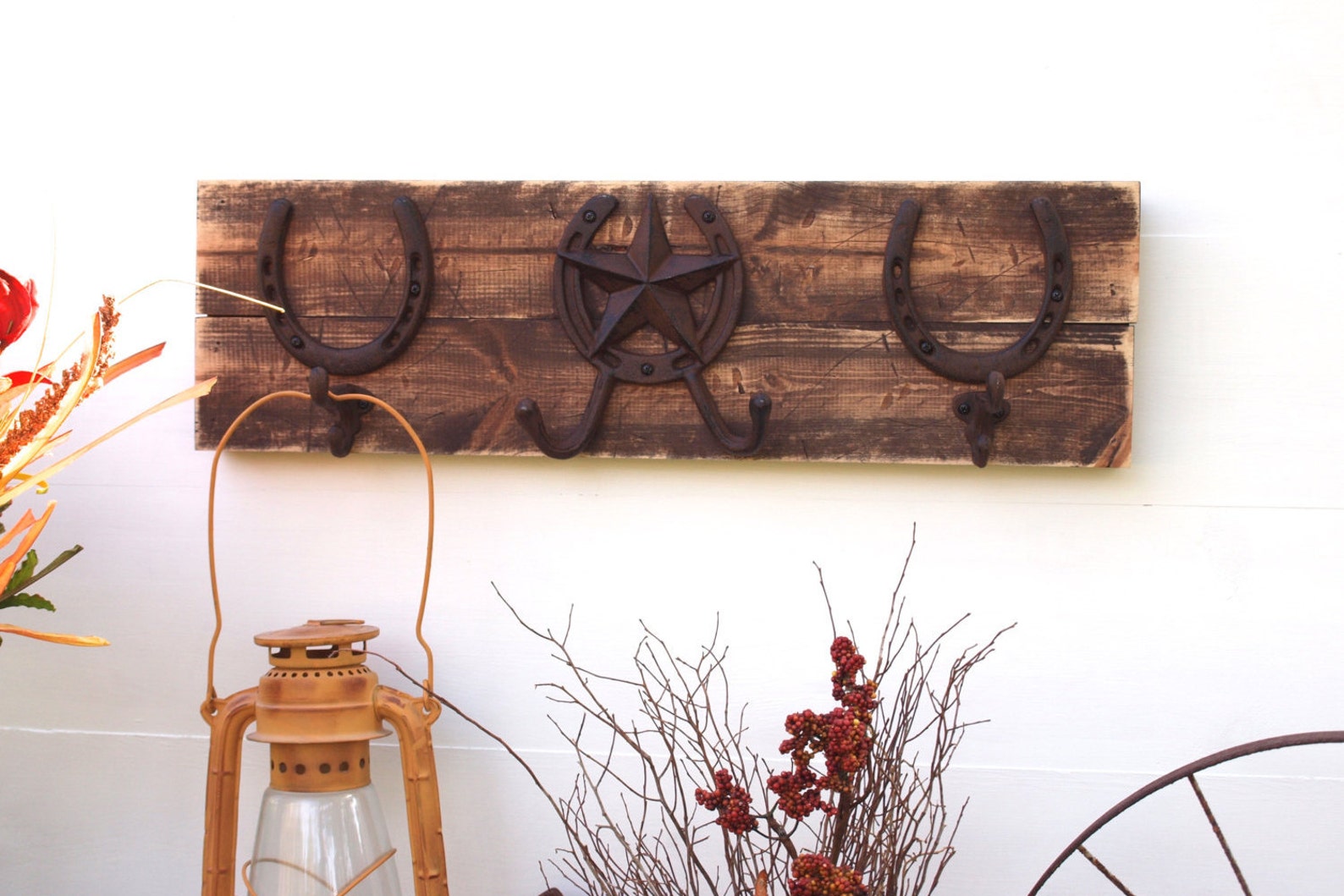 Cast Iron Wall Hooks Western Wall Hook Rustic Wall Decor Etsy