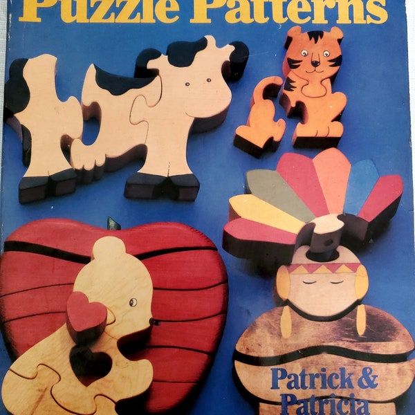 Scroll Saw Puzzle Etsy