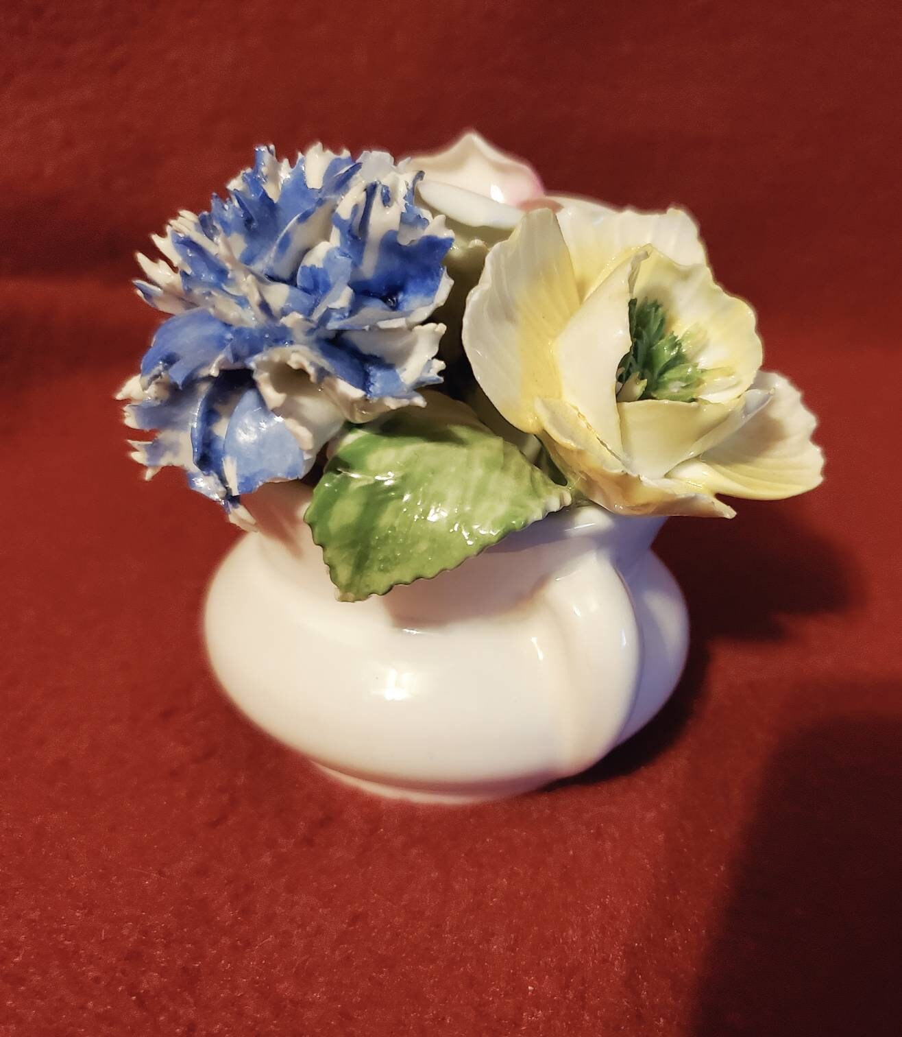 Vintage HB Hand Made Radnor Bone China Flower Posey - Etsy