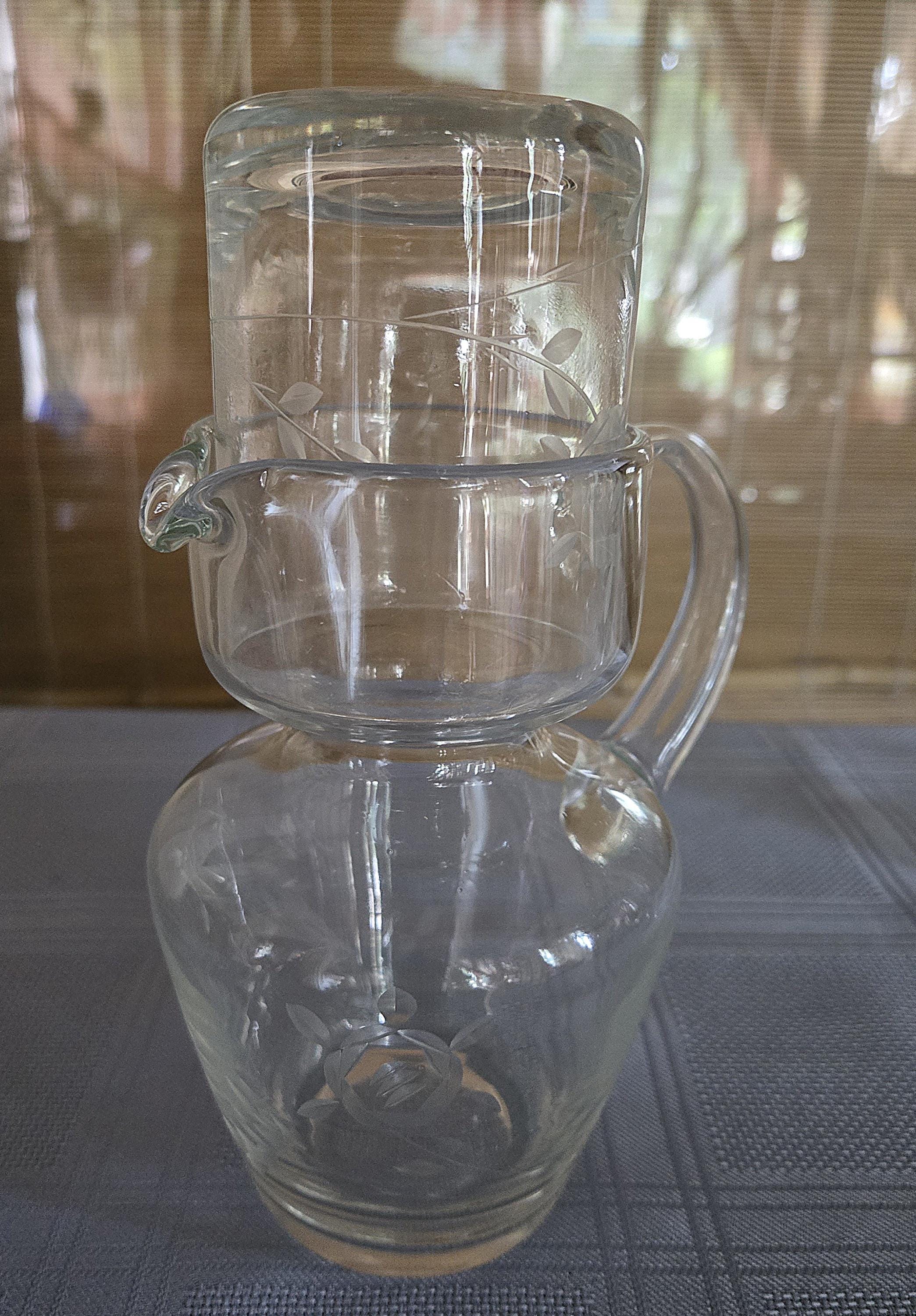 Carafe Verre Etain À VENDRE! - FR