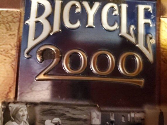 Bicycle 2000 Millenium Commemorative 2 Decks of Premium Playing