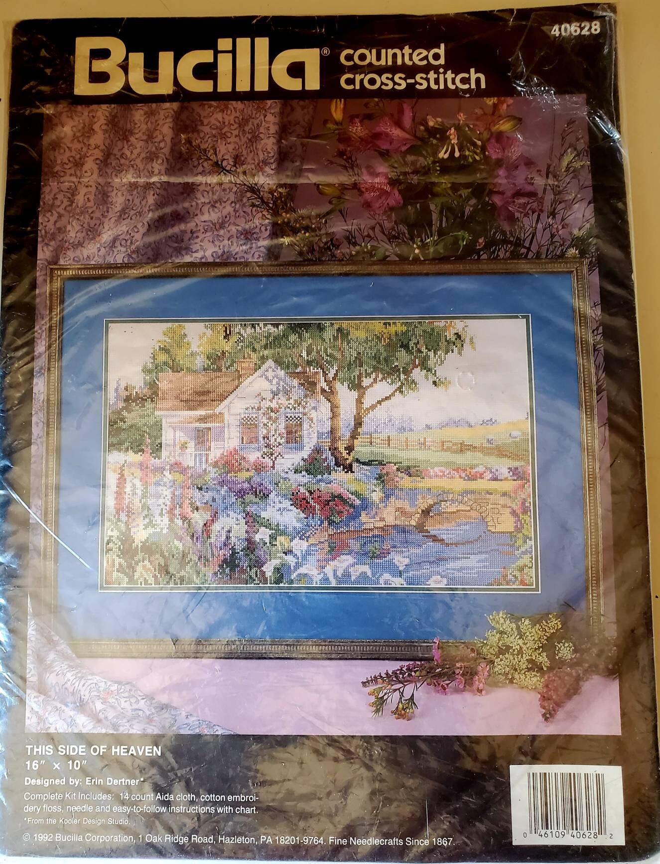 Bucilla counted cross stitch kit 40628 This Side of Heaven Etsy
