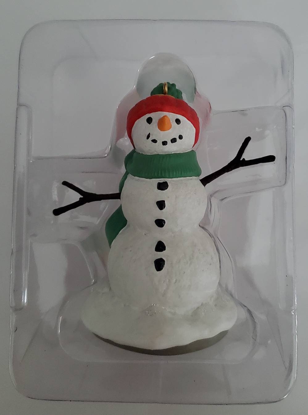 Mini Ornamento Natalizio Hallmark Keepsake – Pupazzo Di Neve Nostalgico, 3,7 Cm, Collezionabile