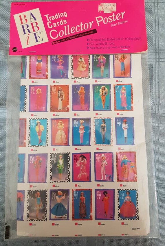 barbie trading cards