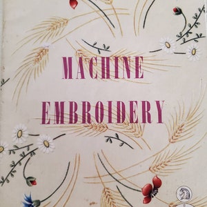 Machine Embroidery Thiriez & Cartier-Bresson C•B A la Croix cottons 40 pg color illustrations instructions for 16 stitches printed in France