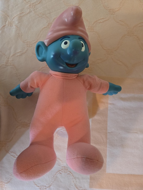 Vintage Ganz Bros Peyo 1979 11 Inch Papa Smurf Stuffed Toy Wallace Berrie & Co - Etsy New Zealand Vintage Ganz Bros Peyo 1979 11 Inch Papa Smurf Stuffed Toy Wallace Berrie & Co - Etsy New Zealand