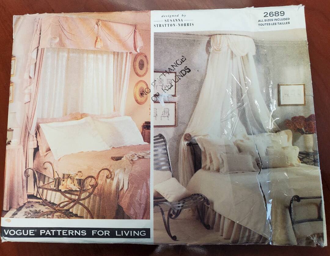 Vogue Patterns for Living 2689 Design by Susanna Etsy