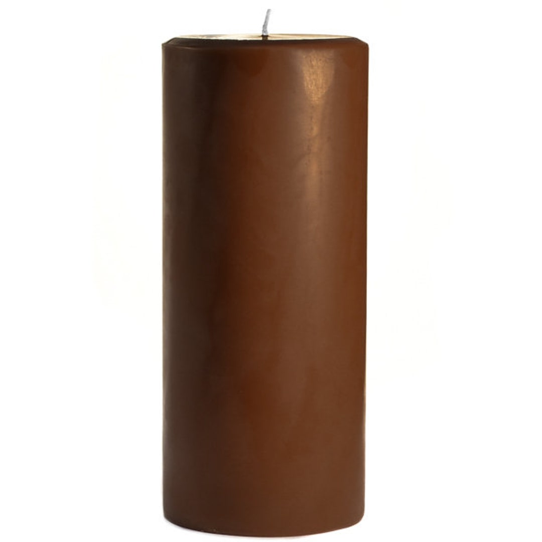 4 X 9 Dark Brown Candle Etsy