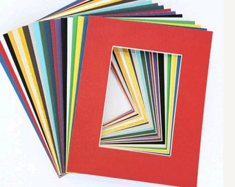Fits 8x10 10x13 16x20 Frame Mini Mat Cut Out Name Home
