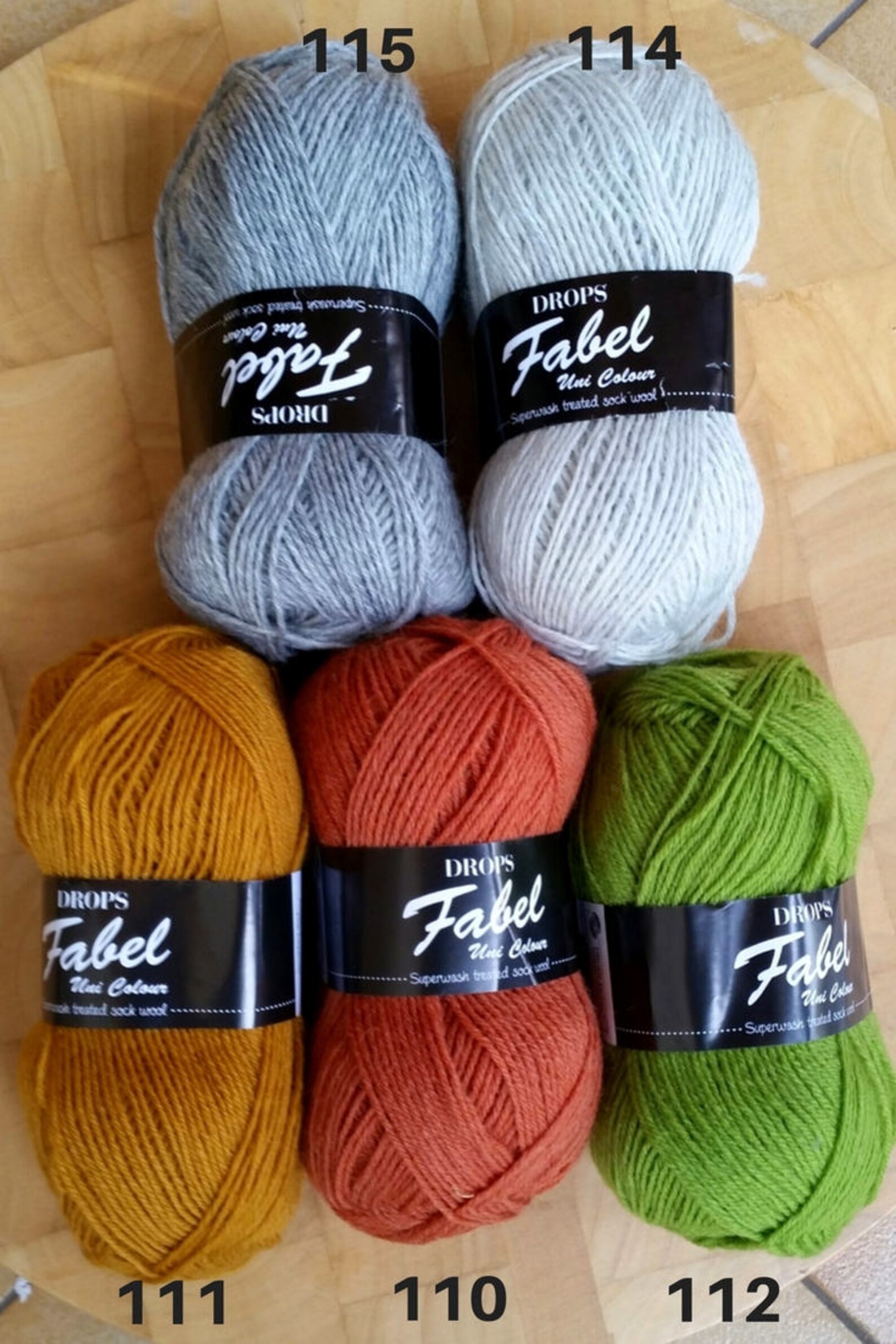 Drops Fabel Sock Yarn, 4 Ply , 50g, 205mts, Wool and Nylon Etsy Australia