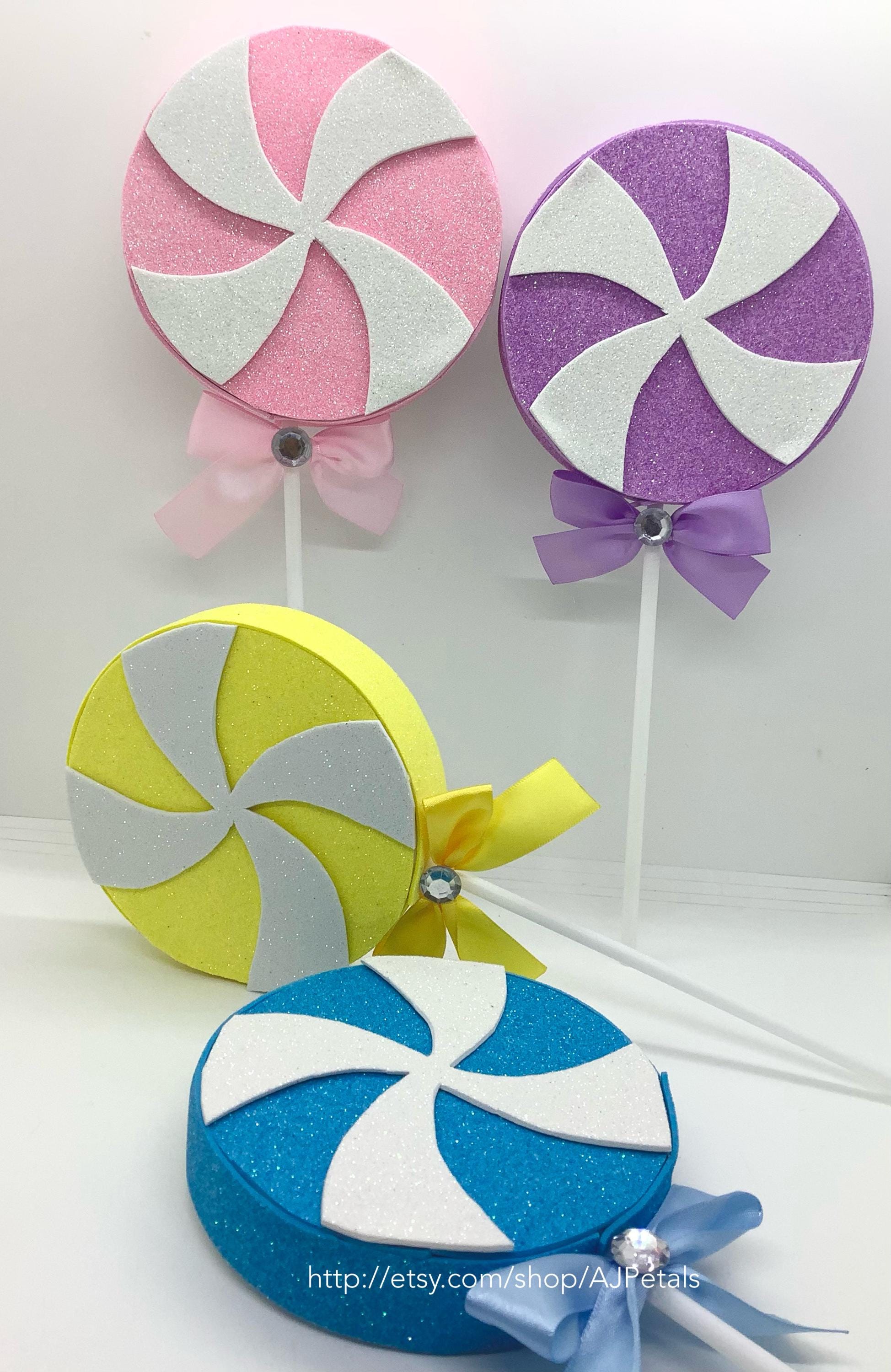 4 Lollipop Candy Prop