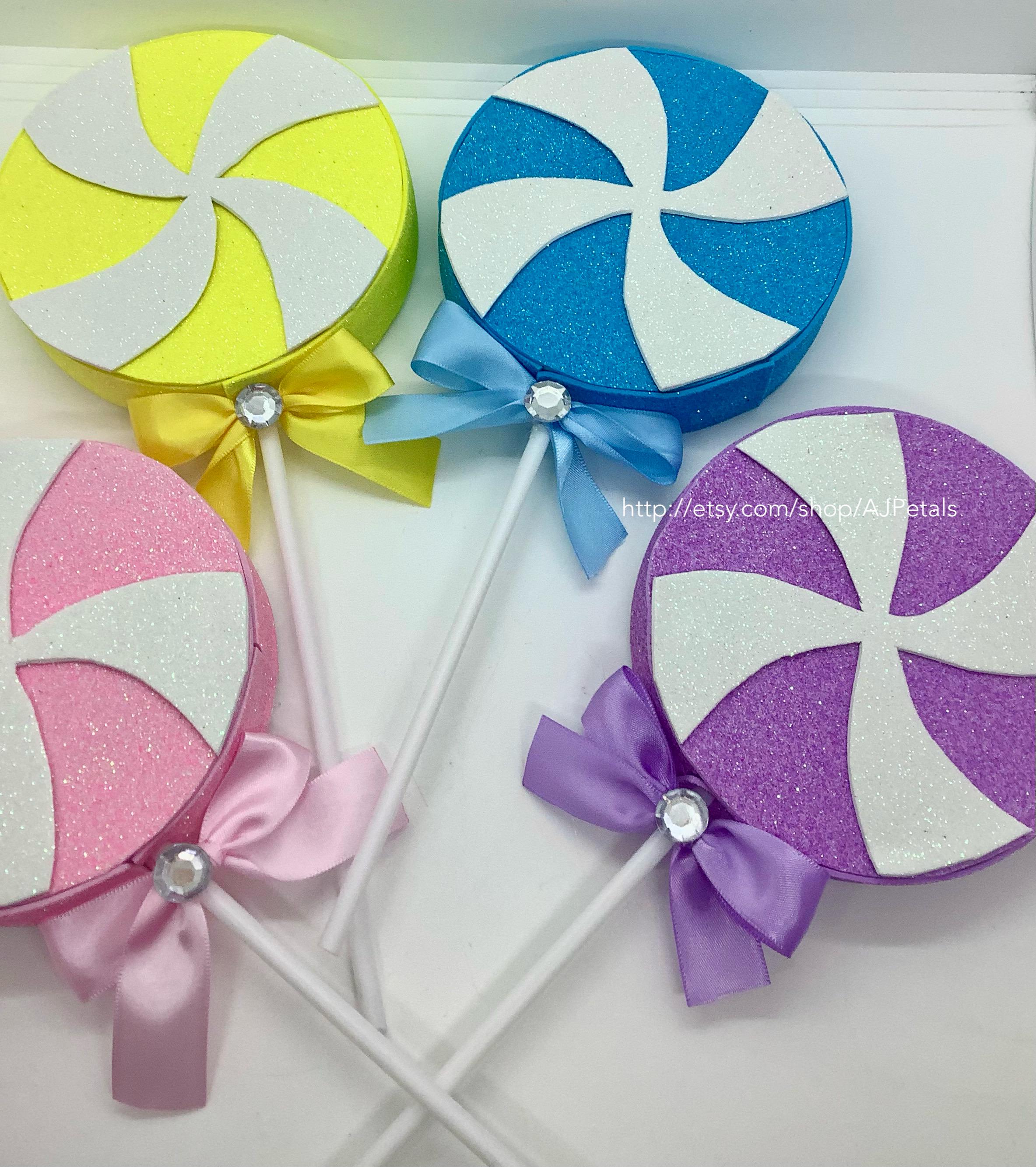4 Lollipop Candy Prop