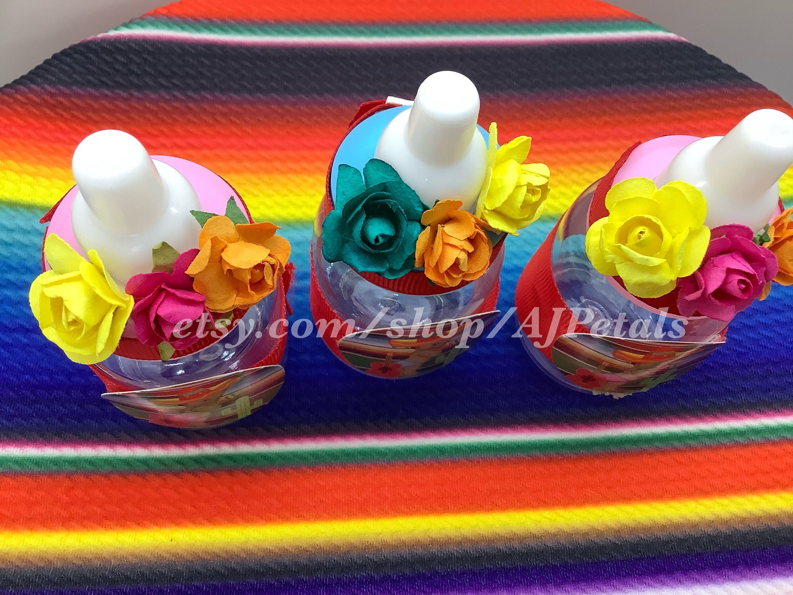 24 Fiesta Baby Shower Favors/Fiesta theme Baby Shower Etsy