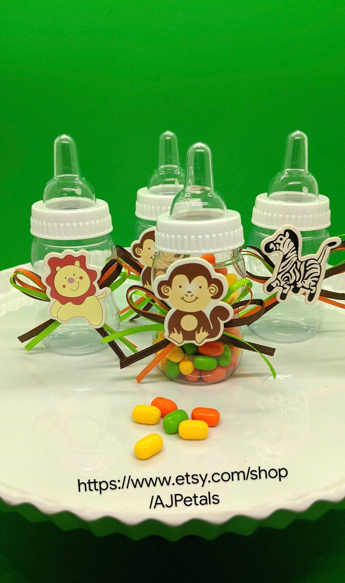 24 Safari Baby Shower Favors/Safari Candy Table Etsy