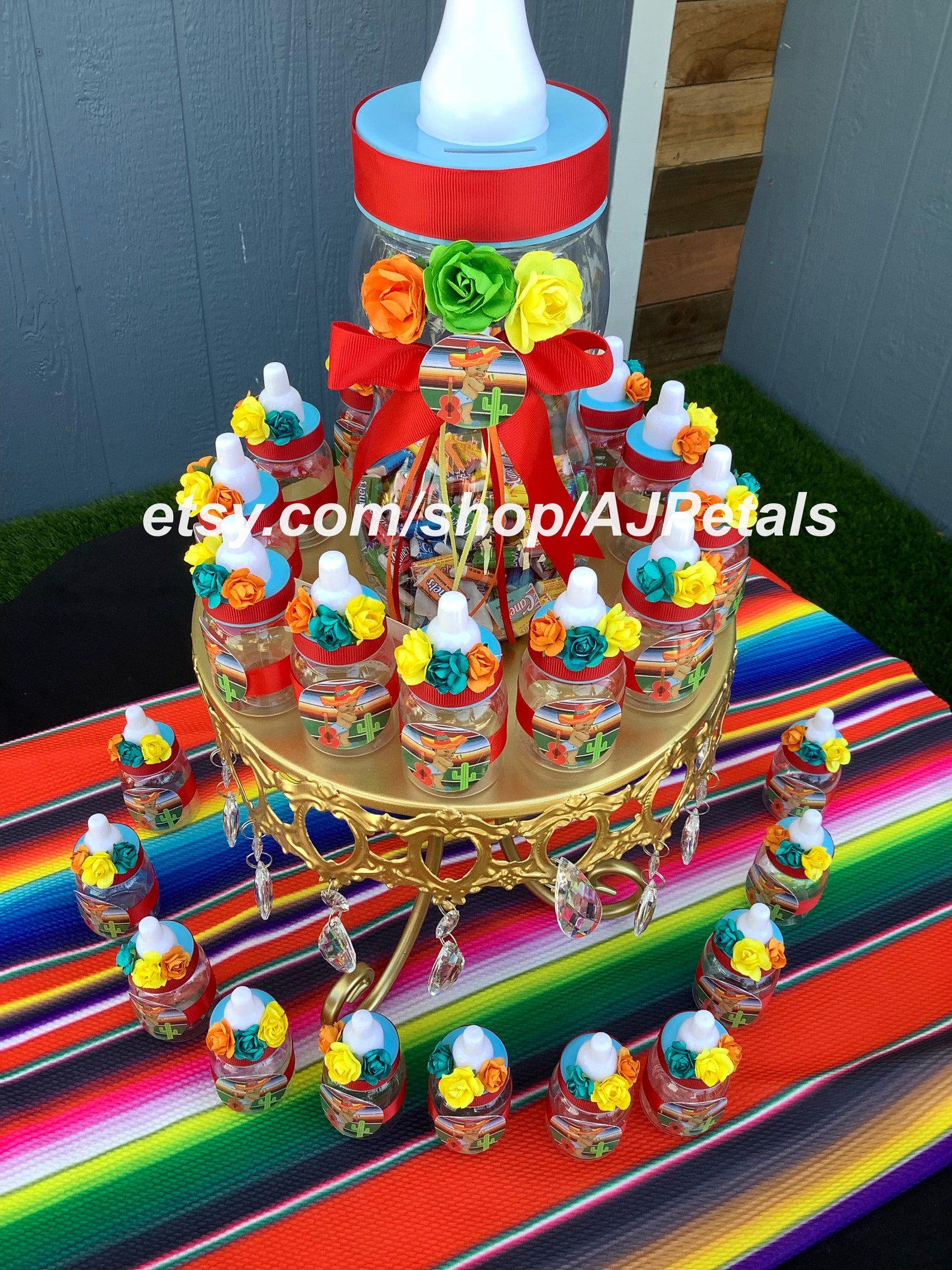 24 Fiesta Baby Shower Favors/Large 11 Fiesta Baby shower Etsy