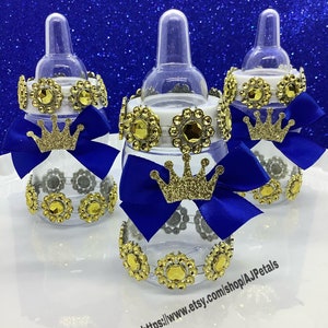 royal blue baby shower favors