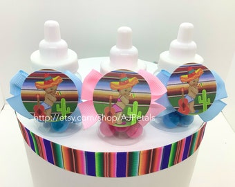 24 Mini Fiesta Baby Shower Favors/Fiesta theme Baby Shower Favors/Mexican Baby Shower decorations/Fiesta Baby Shower/Baby Shower