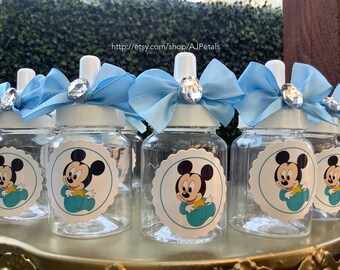 24 Baby Mickey Baby Shower Favors/baby Minie Baby Shower/baby