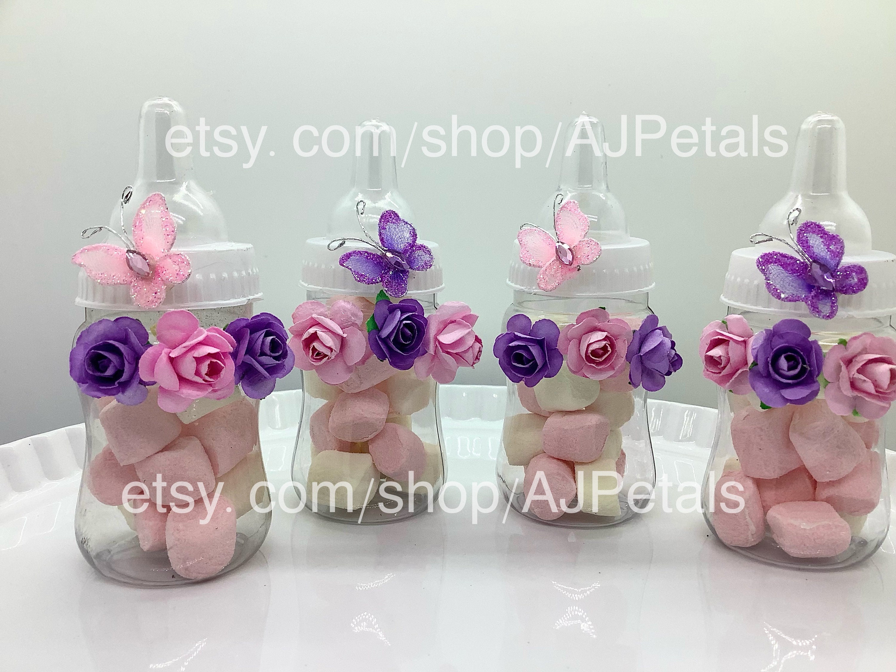 24 Butterfly Baby Shower FavorsPink Butterfly Baby Etsy