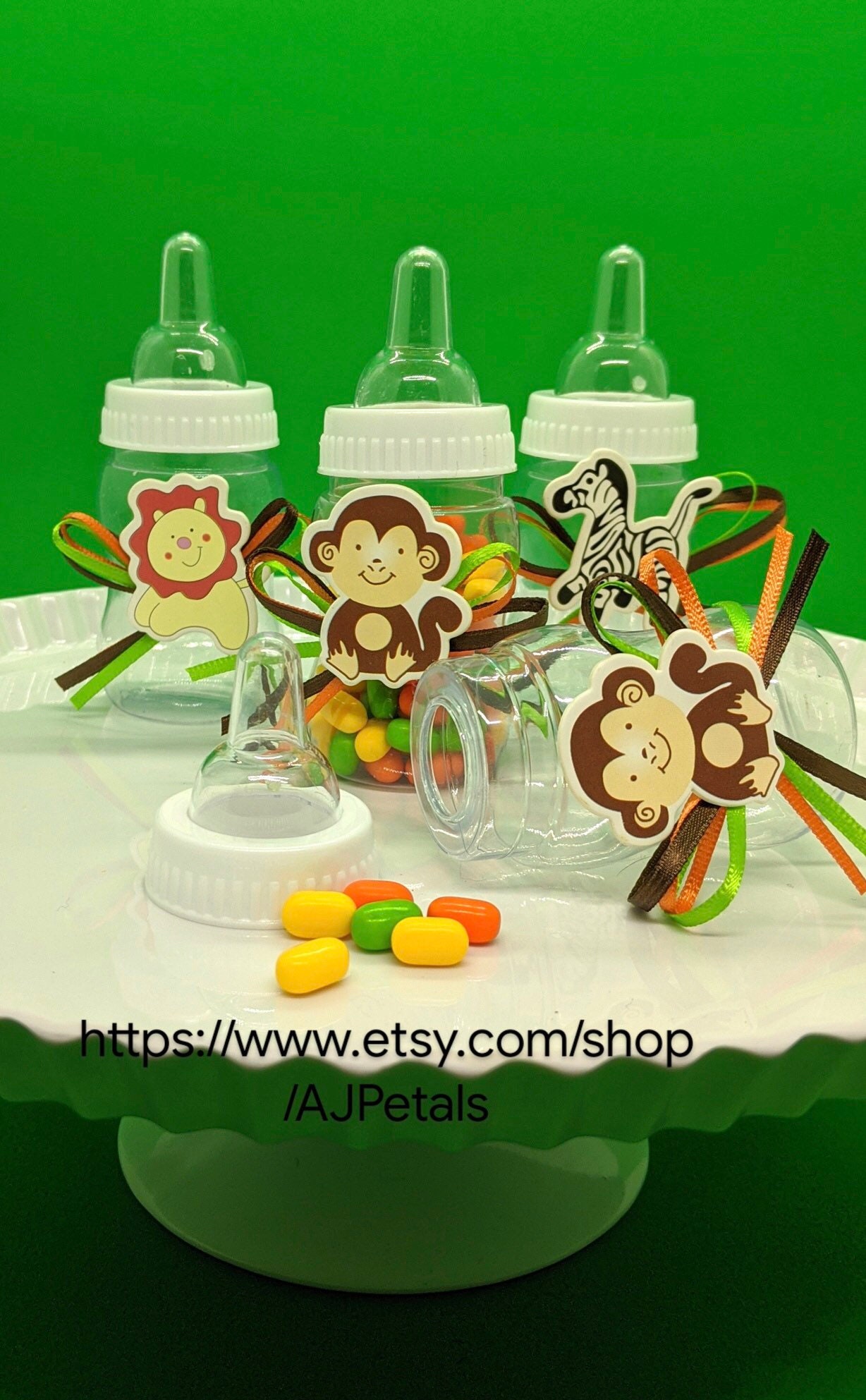 24 Safari Baby Shower Favors/Safari Candy Table Etsy