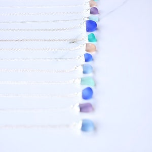 Sterling Silver Sea Glass Pendant