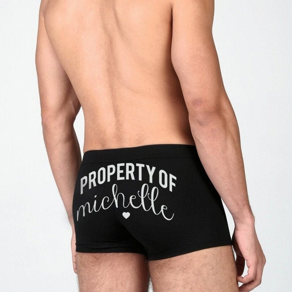 personalised underwear