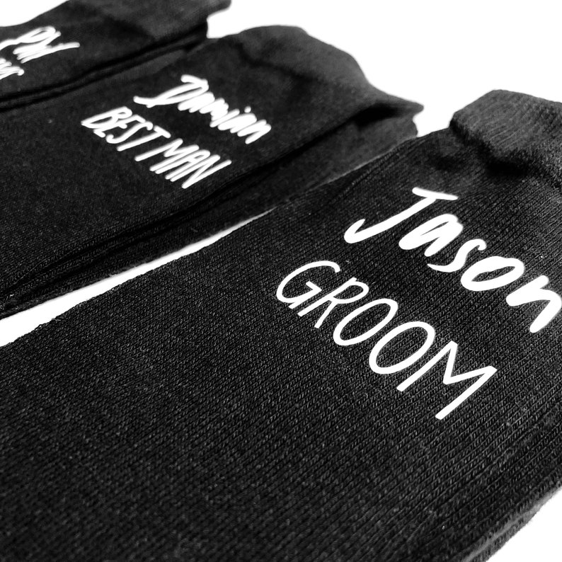 Custom Wedding Socks Wedding Socks Personalised Groom and | Etsy