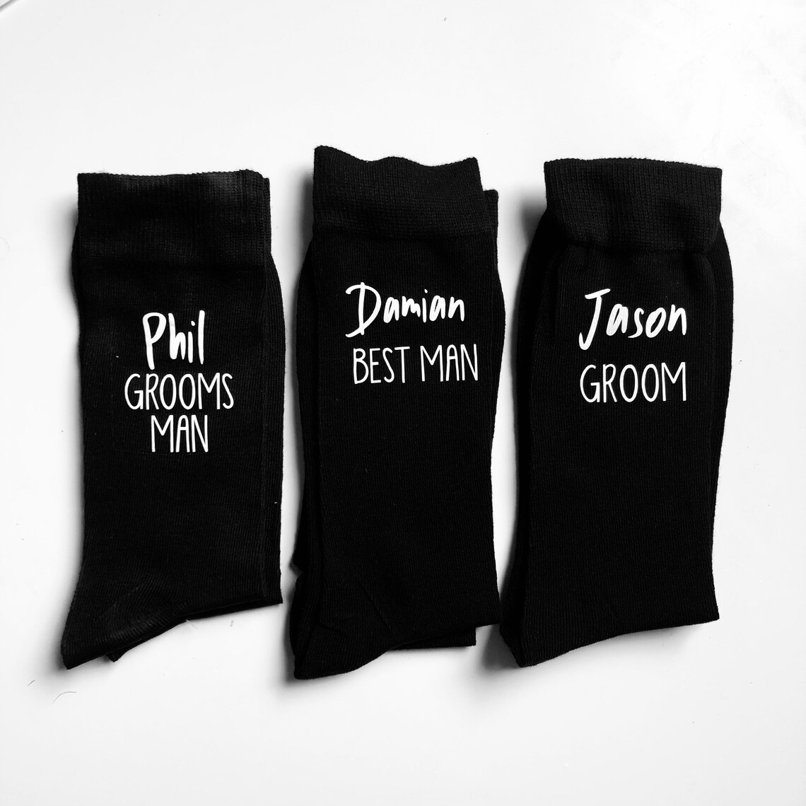 Custom Wedding Socks Wedding Socks Personalised Groom and Etsy