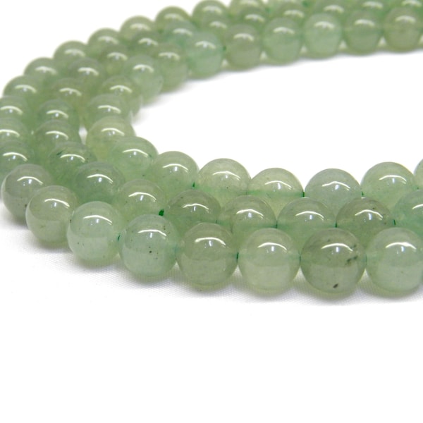 Green Aventurine, Aventurine, Aventurine Beads, Beads for Jewelry Making, Gemstone Beads, Green Beads 4mm Beads 4mm Gemstone beads 8mm Beads