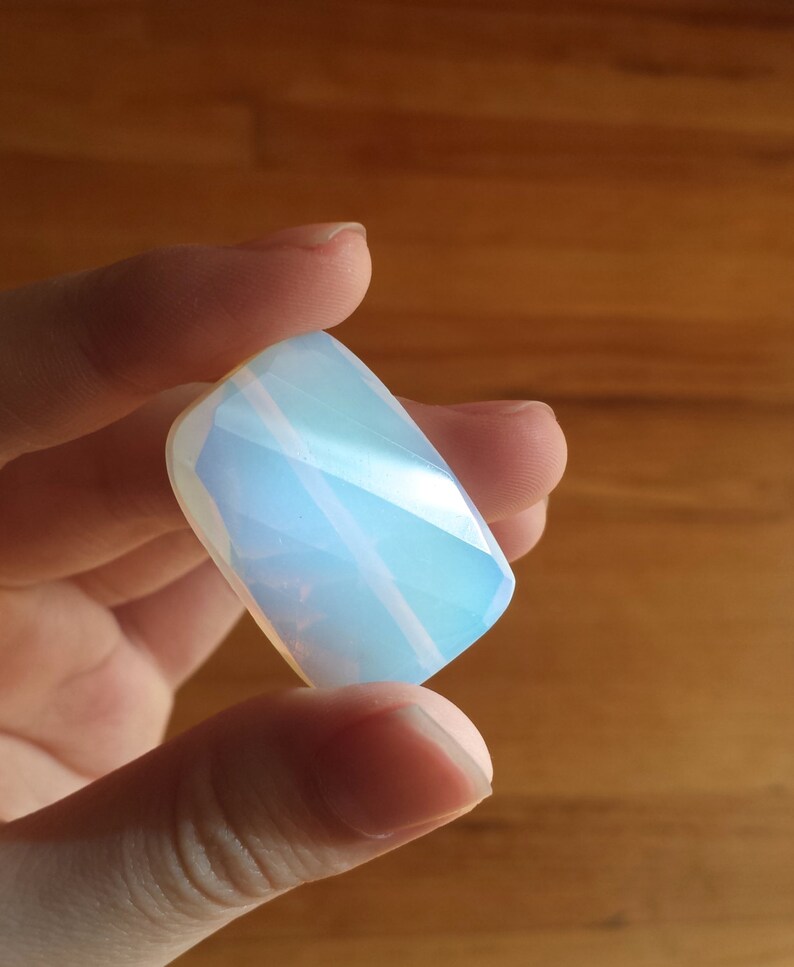 5pcs Opal Glass Beads Pendant Stone Opalite Opalescent Etsy