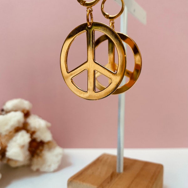 Boucles d’oreilles PEACE