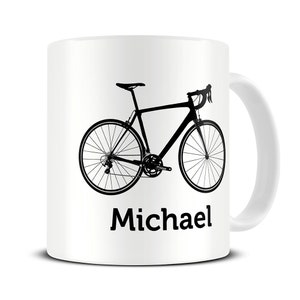 Bicycle Mug - Bike Gifts - Personalised Bike Mug - Gifts for Cyclists - Bike Mug - Cycling Gifts - Coffee Mug - MG573