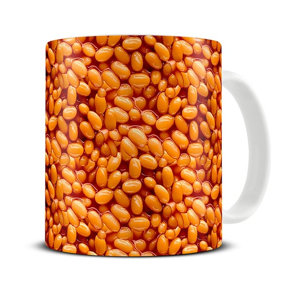 Baked Beans Mug Baked Beans Gifts Funny Mug Birthday Etsy