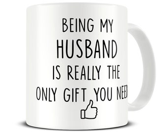 Being My Husband Coffee Mug - Valentines Gift for Husband - Birthday - Funny Husband Mug - MG959