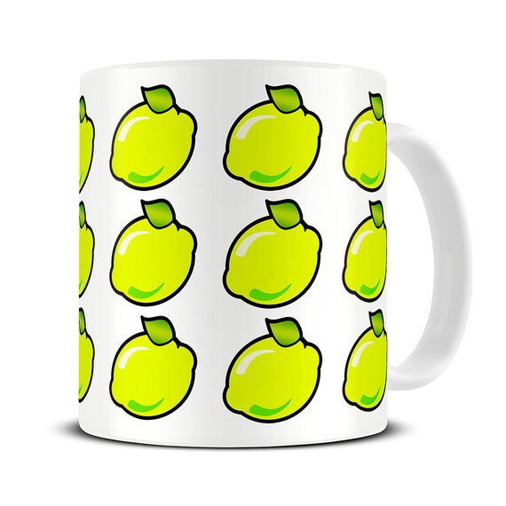 Lemon Mug - Kitchen Decor - Coffee Mug - Housewarming Gift - Retro Design - MG498