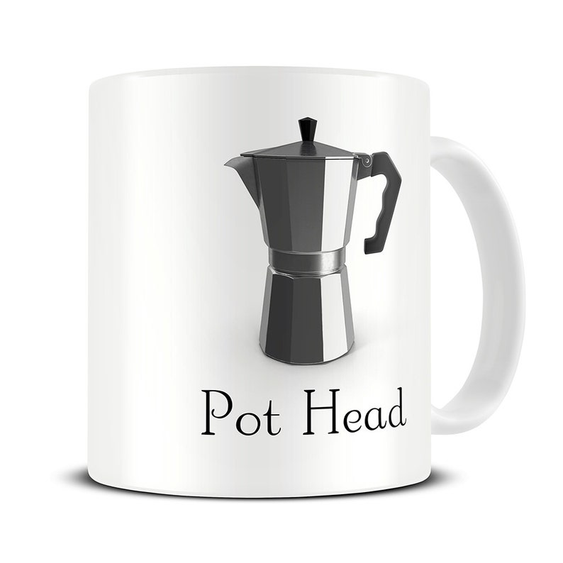 Funny Coffee Mug Coffee Pot Head Mug Funny Mugs MG499 Etsy