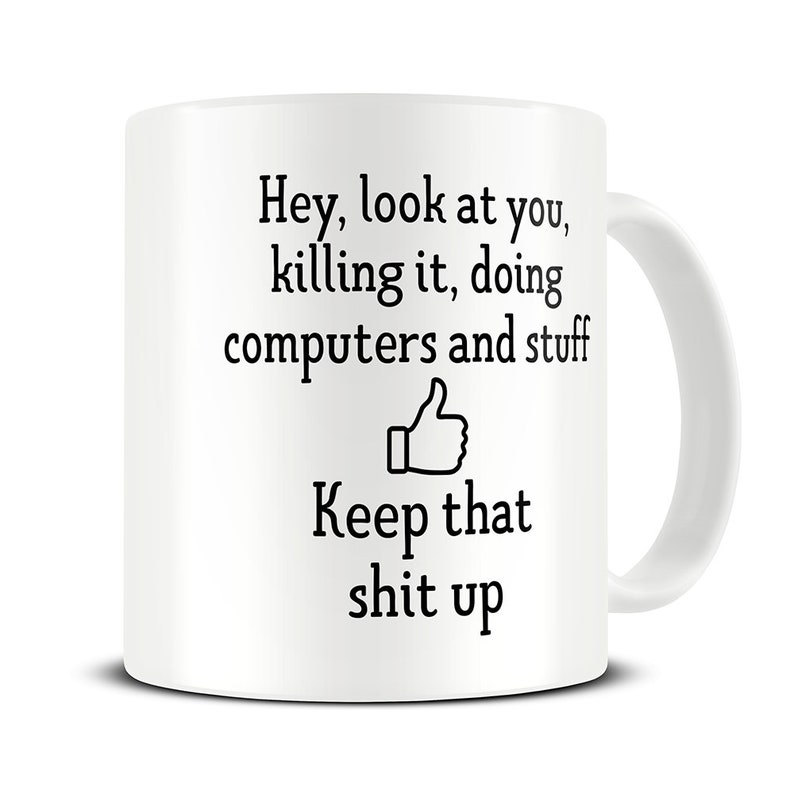 Computer Science Gift Computer Gifts Computer Mug Software | Etsy