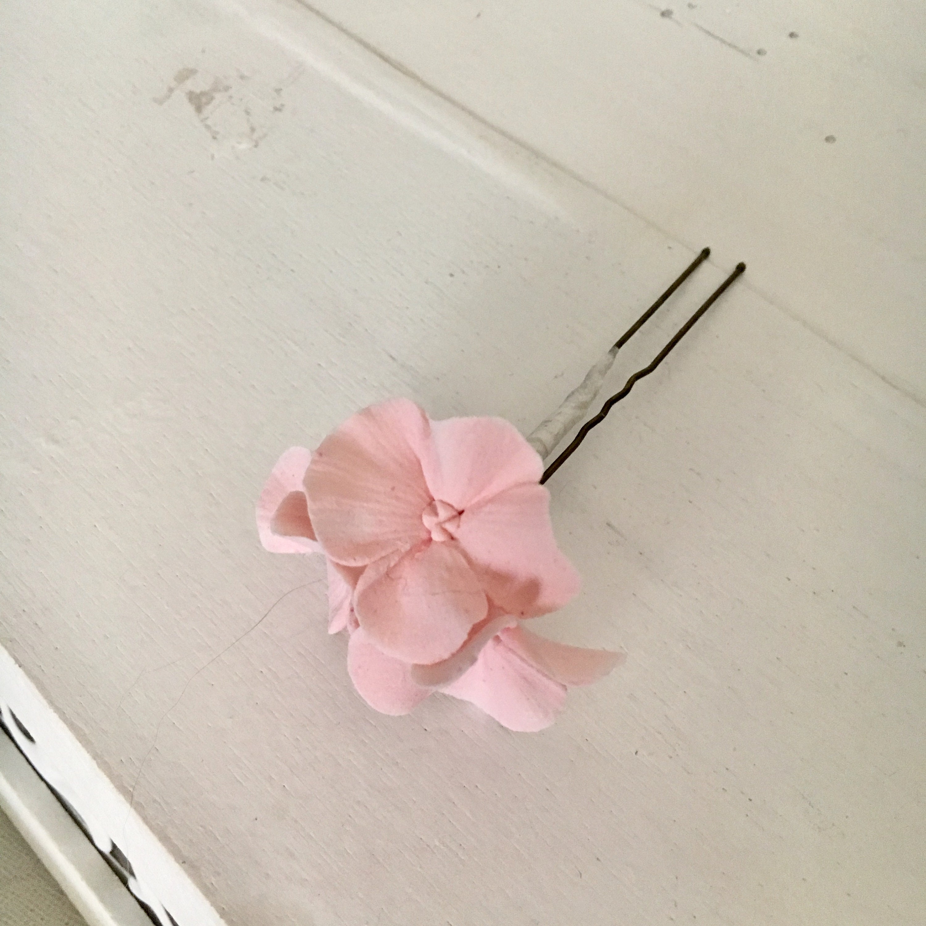Peaches & Pink Blumen-Haarnadeln Set – 18 Stück Handmade In Rosa Für Hochzeit, Party & Stylische Frisuren
