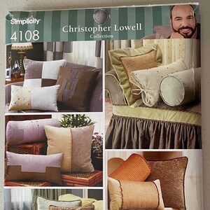 Simplicity 4108 Decorator Pillow Pattern