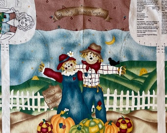 Daisy Kingdom Pumpkin Pals Vest Panel
