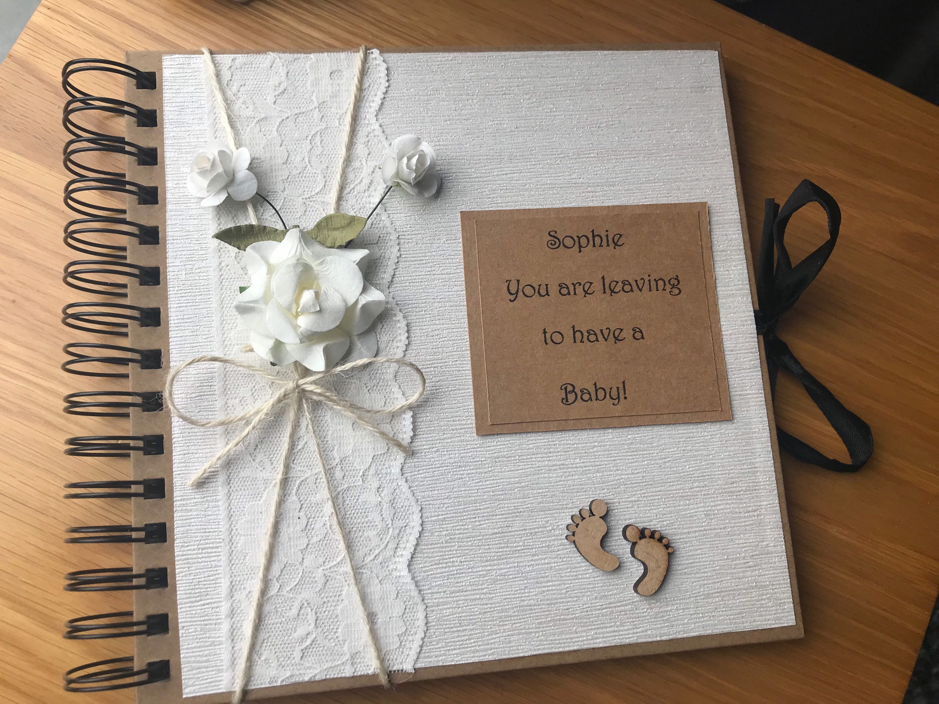 Handmade mum to be albummaternity leave giftgroup gift for Etsy