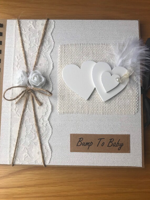 Bump to Baby Photo Albumtwins Baby Book Mum to Be Giftsbaby Etsy