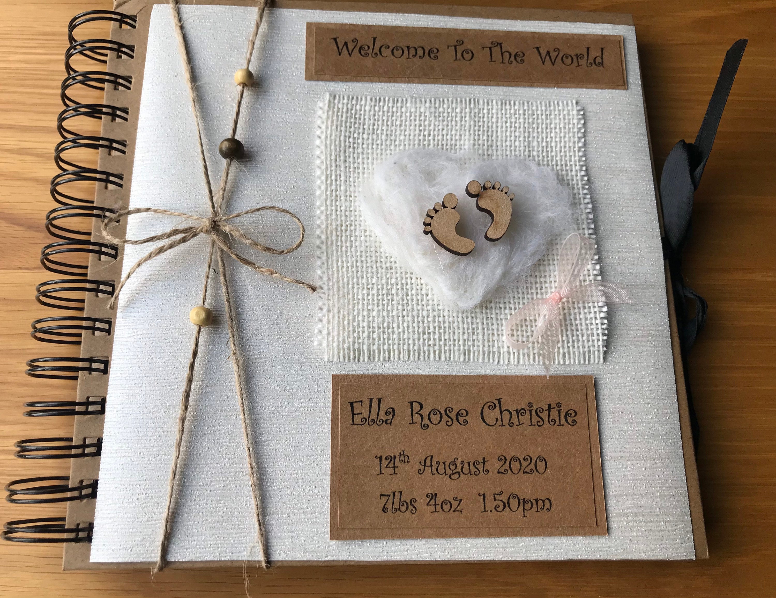 New Baby Gift Booknew Parent Gift Albumnew Grandparent Etsy UK