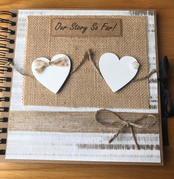 Handmade Anniversary Scrapbook Gift by Parents