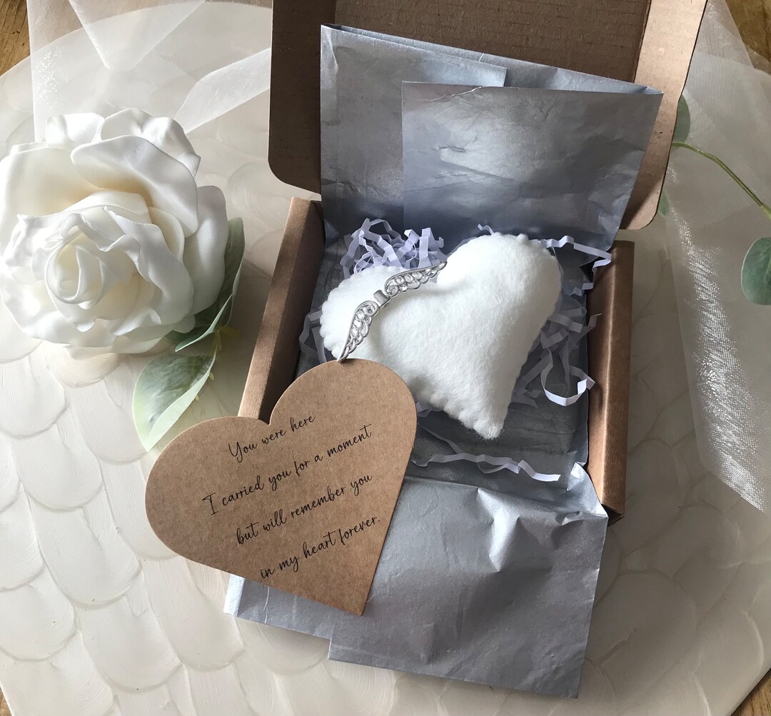 Miscarriages Memory Heart, Baby Loss Keepsake Box, Baby Loss Gift