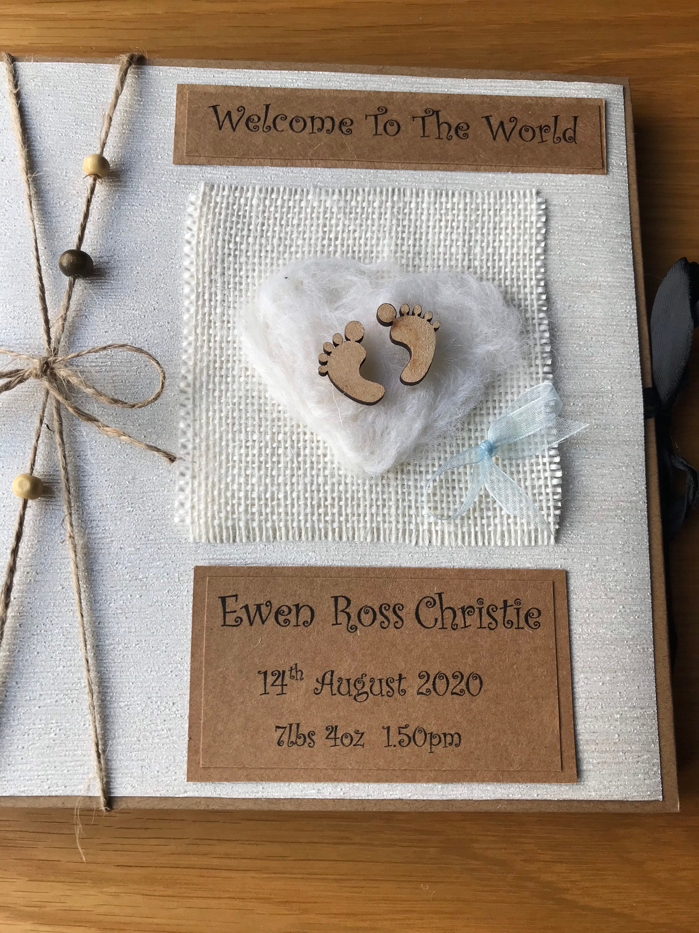 New Baby Gift Booknew Parent Gift Albumnew Grandparent Etsy UK