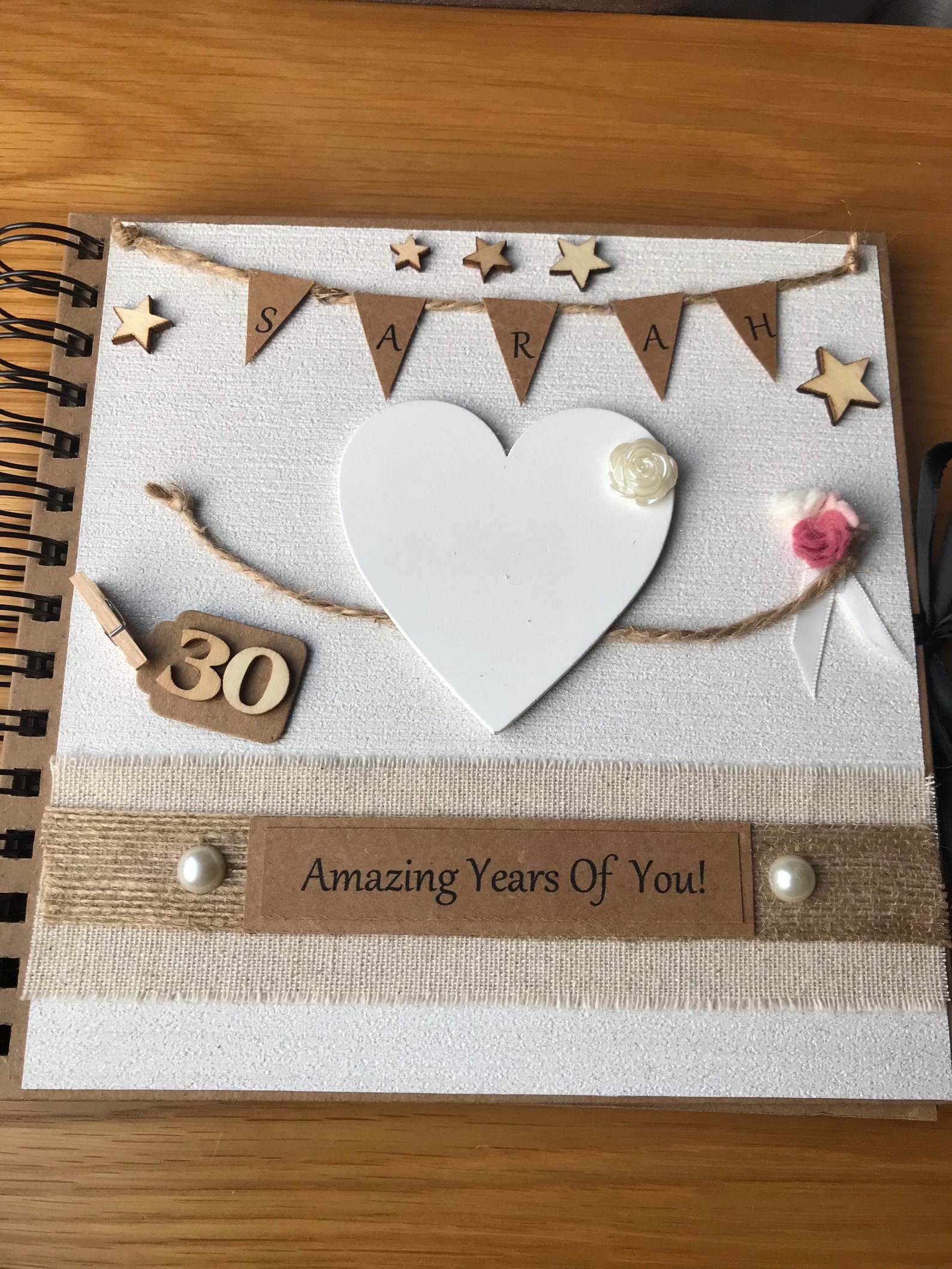 Handmade Keepsake Albummemory Keepsake Album16th 18th 21st Etsy