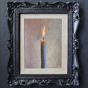 Candlelight - 5x7 Acrylic on Canvas